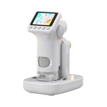 Microscópio Digital Portátil Para Crianças 100-1600X Com Câmera De Tela De 2 Polegadas Para