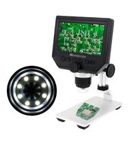 Microscópio Digital Portátil Zoom600x Tela Lcd 4.3 Hd 3.6mp