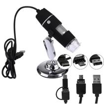Microscópio Digital USB HD Zoom 1000x Profissional Câmera 2MP
