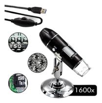 Microscópio Digital Usb Zoom 1600X Camera 2.0Mp Profissional Microscópio Digital Usb Zoom 1600X Camera 2.0Mp Profissional