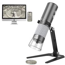 Microscópio digital WiFi Cainda 4K 3840x2160p para iPhone Android