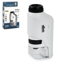 Microscópio DS. ESTILO DISTINTO: Crianças, 60x-120x, iluminadas por LED