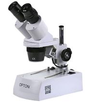 Microscópio Estereoscópico Binocular, Aumento 20X, 40X e 80X - OPTON