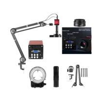 Microscópio Industrial 4K HDMI USB Com Ampliação De 150X E Suporte Aprimorado Para Soldagem De PCB Microscópio Industrial 4K HDMI USB Com Ampliação De 150X E Suporte Aprimorado Para Soldagem De PCB