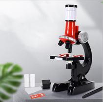 Microscópio infantil, brinquedo científico, kit de experimento biológico (1200x) - SANLIN BEANS