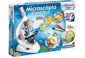 Microscópio Infantil Ciência e Jogo Científico - Fun
