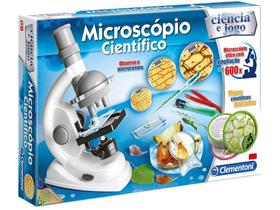 Microscópio Infantil Ciência e Jogo Científico Fun