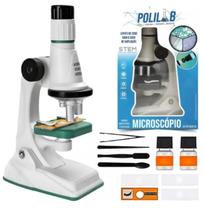 Microscópio Infantil Educacional Iniciante Stem Zoom 1200x Microscópio Infantil Educacional Iniciante Stem Zoom 1200x