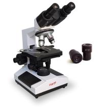 Microscópio laboratorial acromático 1600x binocular - Marte