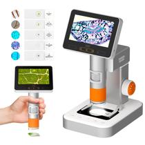 Microscópio MatataStudio MX2-AS 1600X com tela de 4,3" para crianças Microscópio MatataStudio MX2-AS 1600X com tela de 4,3" para crianças