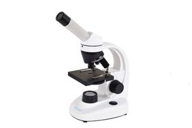 Microscópio Monocular Aumento 40-640X Led 1W Kit De Lâminas