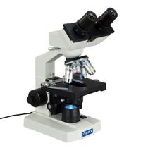 Microscópio OMAX Lab Composto Biológico Binocular 40X-2500X