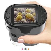 Microscópio portátil BEBANG 1000X 4K 2.0" com tela para crianças cinza Microscópio portátil BEBANG 1000X 4K 2.0" com tela para crianças cinza