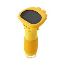 Microscópio Portátil De Bolso Para Crianças 1000X Com Tela IPS E 8 Luzes LED Ajustáveis