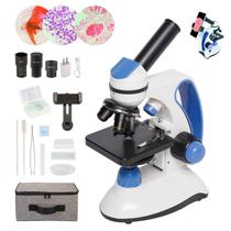 Microscopio SEDUMIC 40X-2000X con Luz LED y Adaptador para Teléfono