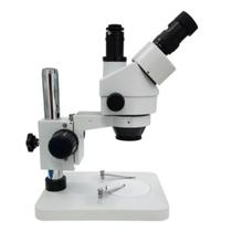 Microscópio Trinocular 37045A Base Pequena - Branco - Kaisi