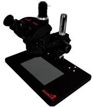 Microscópio Trinocular 37050 Plus Griffin Preto Base Grande 127/220V