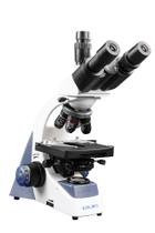 Microscópio Trinocular Otica Finita Acromatico Led Aumento 1600x Cor:BrancoVoltagem:Bivolt
