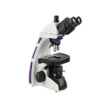 Microscopio Trinocular Otica Infinita Planacromatico Led Aumento 1600x Cor:BrancoVoltagem:Bivolt