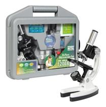 Microscópio Xsp-2Xt Kit 300X/600X/1200X Maleta - Equifoto