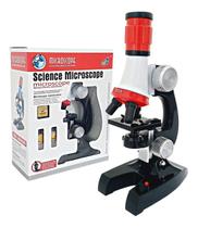 Microscópios Educacional Brinquedo Ópticos 100x A 1200x