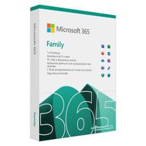 Microsoft 365 Family - Mídia Física - 6GQ-01543