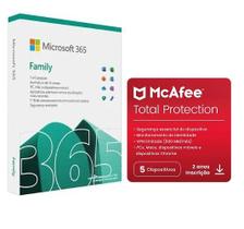 Microsoft Office 365 Family com McAfee Total Protection Para 5 dispositivos