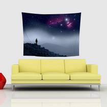 Microtecido de parede Tapeçaria Landscape Starry Sky 150x100cm