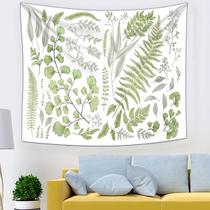 Microtecido de parede Tapeçaria Plant Flower Leaf 150x130cm