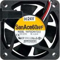 Microventilador 9WF0624H7D03 24V 0.12A 2.88W 3L 6015 Fanuc