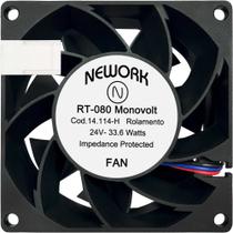 Microventilador RT-080 14.114-H 24V 33.6W 1.4A 3L 3P 8038 B2 Microventilador RT-080 14.114-H 24V 33.6W 1.4A 3L 3P 8038 B2