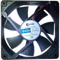Microventilador Storm MVDC0004 120X120X25mm 12V Preto Microventilador Storm MVDC0004 120X120X25mm 12V Preto