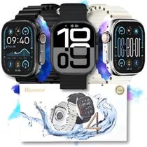 Microwear Relogio Inteligente U4 Ultra 49mm Amoled ChatGPT Gps Bussola Smartwatch Masculino Unissex