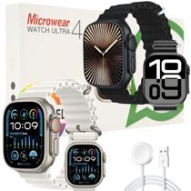 Microwear Smart Watch U4 Plus Ultra Watch Serie 10 ChatGpt Ai Gps Nfc Responde Whatss Lançamento 2025