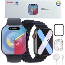 Microwear Smart Watch W99 Series 10 Ultra 45mm Nfc Com Pulseira Premium Microwear Smart Watch W99 Series 10 Ultra 45mm Nfc Com Pulseira Premium