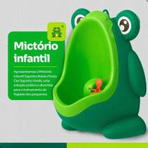 Mictório Infantil Pinico Sapinho Servo Desfralde Resistente Modelo:Azul Sapinho