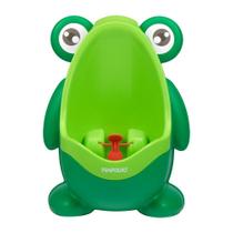 Mictório Infantil Sapinho Pimpolho Verde Ventosa Pinico Xixi