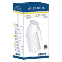 Mictório Masculino Drive Medical - Branco - Pacote com 4 Unidades