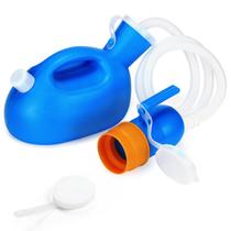Mictório portátil ONEDONE para homens de 2000 mL com mangueira de 47,2 cm Mictório portátil ONEDONE para homens de 2000 mL com mangueira de 47,2 cm