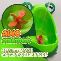 Mictório Troninho Banheiro Infantil De Sapinho Com Alvo Giratório Menino Mictório Troninho Banheiro Infantil De Sapinho Com Alvo Giratório Menino