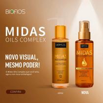 Midas Oils Complex Finalizador Protetor Térmico Biofios Profissional 100ml