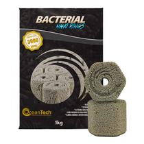 Mídia Biológica Bacterial Nano Rings Ocean Tech 1 Kg para Aquário