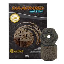 Mídia Biológica Far Infrared Nano Rings Ocean Tech 1 Kg para Aquário
