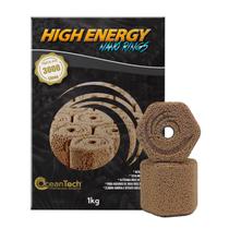 Mídia Biológica High Energy Nano Rings Ocean Tech 1 Kg para Aquário