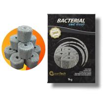 Mídia Biológica Oceantech Nano Rings Bacterial 1kg Aquário