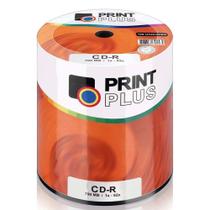 Midia Cd-R Vel. 52X - 100 Un. Shrink Print Plus - Cd100Pp - Multilaser