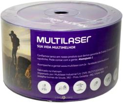 Mídia Cd-R Vel. 52X - 50 Un. Shrink - CD051