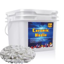 Mídia de enchimento de cerâmica Rock Tumbling 3/16 x 3/8 3,63 kg Mídia de enchimento de cerâmica Rock Tumbling 3/16 x 3/8 3,63 kg