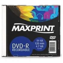 Mídia DVD-R Caixa - Maxprint