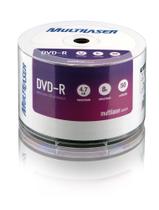 Midia dvd-r vel, 08x - 50 un, shrink - dv050 - Multilaser
